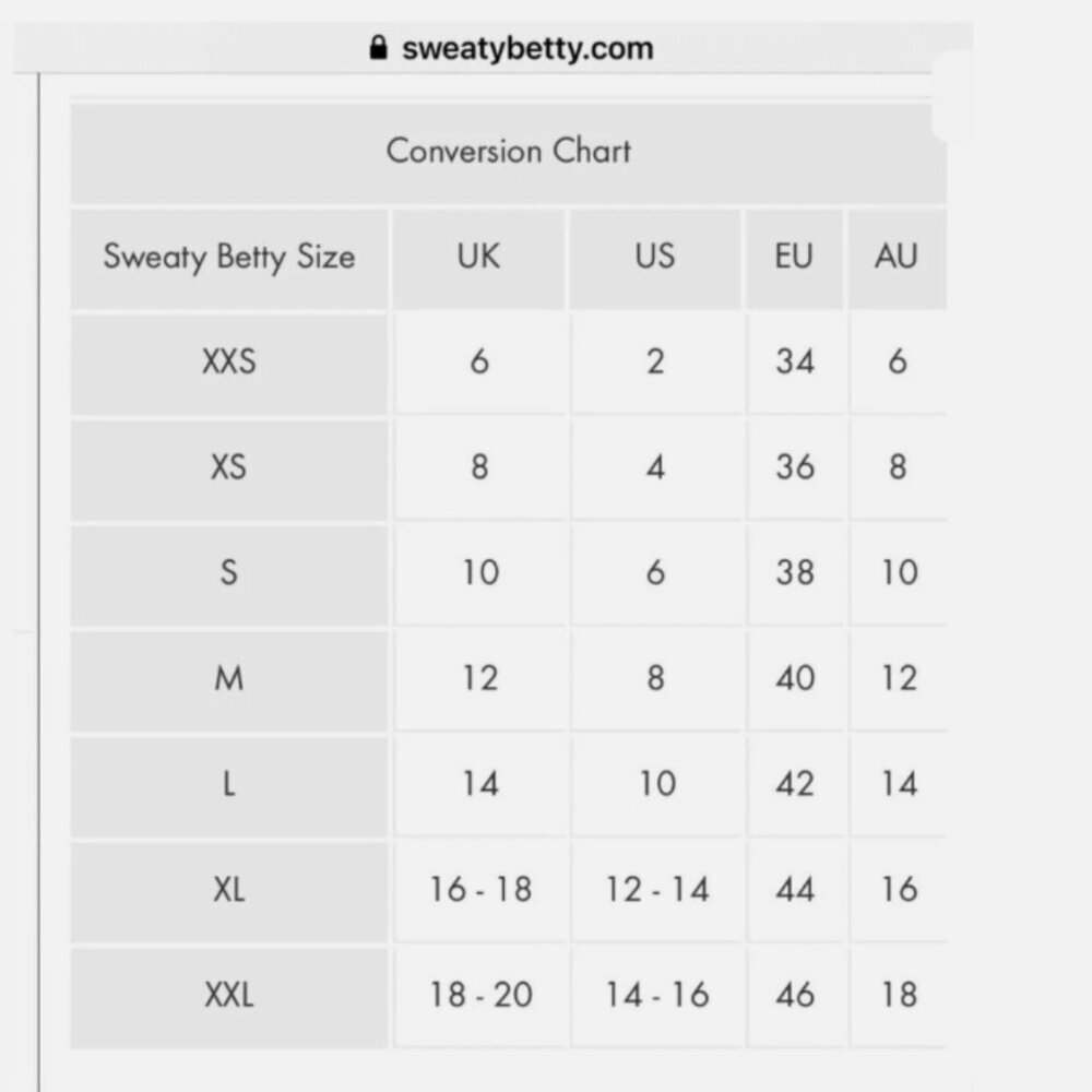 NWT Sweaty Betty Disco Metallic Leggings with 7/8 Length Size XL - Picture 12 of 12